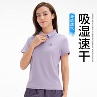 CAMEL 骆驼 运动polo衫短袖女春夏短袖T恤运动上衣t恤女