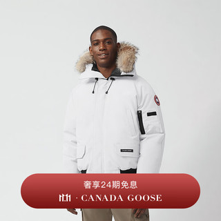 CANADA GOOSE PBI Chilliwack 男士飞行员夹克派克大衣大鹅羽绒服 7999MPB 25 白色 XL