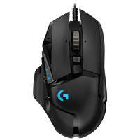 logitech 罗技 G）G502 HERO有线游戏电竞鼠标人体工学RGB可配重 主宰者 1号会员店专供款