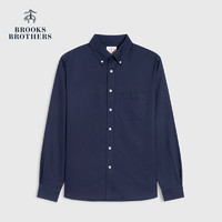 移动端、京东百亿补贴：Brooks Brothers 纯棉长袖扣结领衬衫