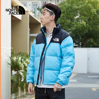 THE NORTH FACE 北面 1996 Nuptse 中性户外羽绒服 NF0A3C8D-3X5 拼色 XL