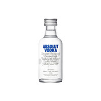 ABSOLUT VODKA 绝对伏特加 伏特加 原味 40%vol 50ml