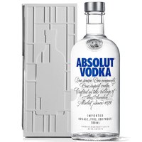 ABSOLUT VODKA 绝对伏特加 伏特加 原味 40%vol 700ml 创意礼盒