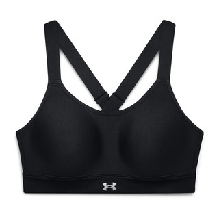 安德玛（UNDERARMOUR）秋冬Continuum女子训练运动内衣-高强度1372557 黑色001 M