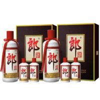 LANGJIU 郎酒 郎牌郎酒 53%vol 酱香型白酒 500ml*2瓶+100ml*4瓶 整箱装