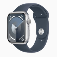 百亿补贴：Apple 苹果 Watch Series 9 智能手表 45mm GPS版 铝金属表壳