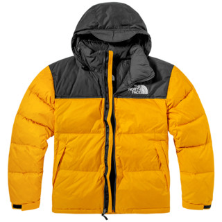 THE NORTH FACE 北面 1996 Nuptse 中性户外羽绒服 NF0A3C8D-56P 黄色 S