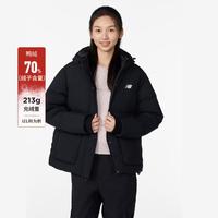 new balance NB正品情侣潮流时尚连帽鸭绒短款羽绒服AWJ33330