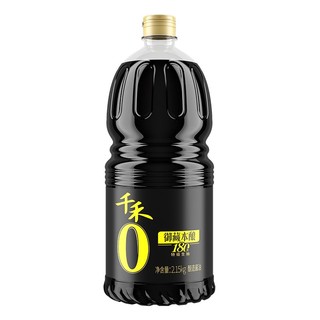 千禾零添加酱油御藏本酿180天特级生抽2.15kg大瓶纯粮食酿造无碘