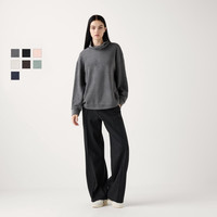 UNIQLO 优衣库 女士高领套头衫 UQ470144000