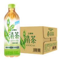 88VIP：SUNTORY/三得利无糖绿茶清茶整箱500ml*15瓶茶饮料