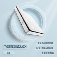 Sleemon 喜临门 飞跃尊享版2.0X 七区独袋乳胶黄麻床垫 150*190cm