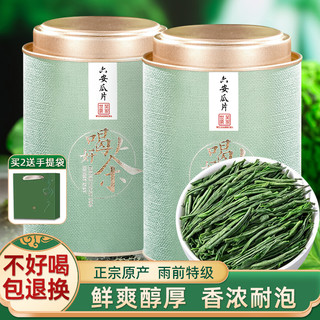 吴家世茶 六安瓜片 浓香型 100g（送礼品袋）