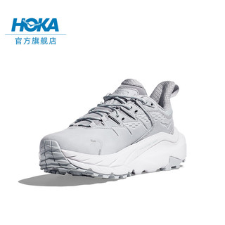 HOKA ONE ONE男女款秋季卡哈2低帮徒步鞋KAHA 2 LOW GTX户外防水版 雾灰/云雾灰-男女款 43