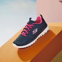 SKECHERS 斯凯奇 女鞋女运动休闲鞋跑步鞋女综训鞋健步鞋运动鞋秋冬季