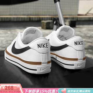 NIKE 耐克 Court Legacy Nn 男子运动板鞋 DH3162-100 白黑 42