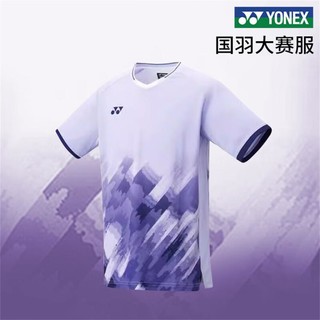 YONEX 尤尼克斯 羽毛球服yy男款大赛系列短袖T恤轻盈透气