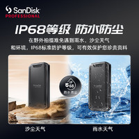 SanDisk professional 闪迪大师 PRO-G40 USB3.2Gen2（PSSD）移动固态硬盘 1TB