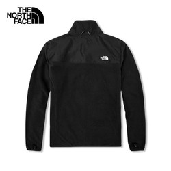 THE NORTH FACE 北面 抓绒衣男上装23秋冬新款户外运动保暖抓绒内胆可配三合一夹克外套 JK3/黑色/23/ S/165