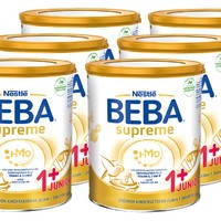 移动专享：BEBA 雀巢贝巴 SUPREME JUNIOR 幼儿奶粉 1+段 800g*6罐装