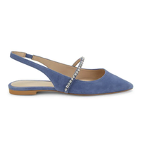 STUART WEITZMAN 麂皮平底鞋