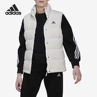 adidas 阿迪达斯 2023冬新款女子立领户外防风运动羽绒马甲HG6278