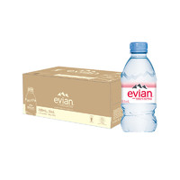 88VIP：evian 依云 法国进口evian/依云高端纯净水饮用天然矿泉水330ml*24小瓶整箱