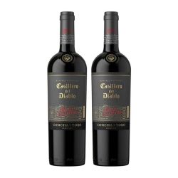 casillero del diablo 红魔鬼 魔尊系列 混酿 干红葡萄酒 750ml*2瓶