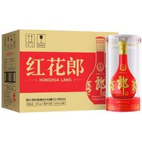 百亿补贴：LANGJIU 郎酒 郎牌 郎酒红花郎15酱香白酒53度500ml*6瓶整箱正品(年份随机)