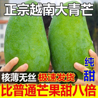 爆甜特大果 进口越南大青芒 4.5斤装 单果400G+