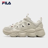 FILA 斐乐 杨幂同款FILA斐乐面包豌豆鞋女鞋老爹鞋运动鞋2024冬季新款休闲鞋