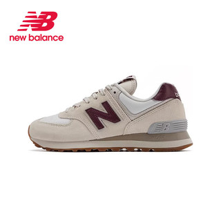 百亿补贴：new balance NB正品经典复古女鞋秋冬款休闲运动鞋慢跑鞋WL574RCF