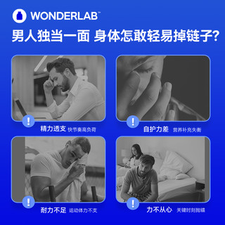 WONDERLAB 男士多维片 60片