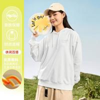 XTEP 特步 连帽女士卫衣保暖套头衫时尚宽松百搭休闲运动卫衣