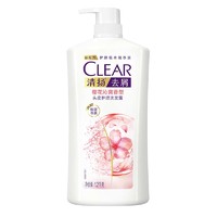 88VIP：CLEAR 清扬 去屑樱花水润净屑留香头皮护理发水1.2kg