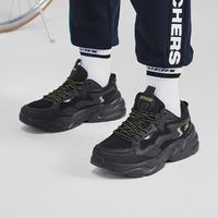 百亿补贴：SKECHERS 斯凯奇 四季运动鞋减震舒适日常百搭男鞋老爹鞋休闲鞋低帮118323