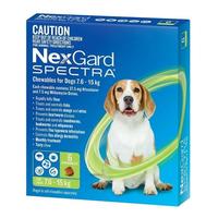 NexGard 尼可信 内外同驱 狗狗驱虫咀嚼片 7.6-15kg X6片