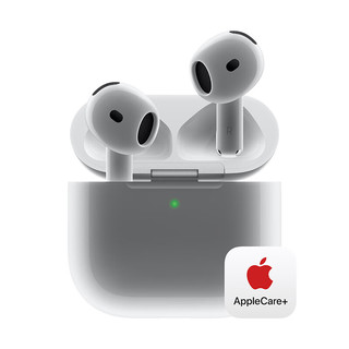 Apple/苹果【两年AC+套装版】AirPods 4(支持主动降噪)搭配MagSafe充电盒(USB-C)苹果蓝牙耳机四代