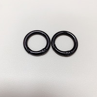 TAG DIY饰品配件彩色烤漆弹簧圈防丢绳开口弹簧扣圆形钥匙扣挂手机卡片挂绳链包包连接环便携男女网红