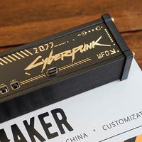 EleksMaker WFD拟荧光管时钟桌面复古潮玩摆件男生创意礼物电竞房装饰
