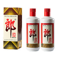 LANGJIU 郎酒 53度 酱香型白酒 500mL*2瓶