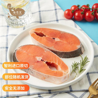 HI SEAFOOD 海思芙 智利三文鱼排500g(银鲑）独立包装 冷冻生鲜海鲜 鱼类