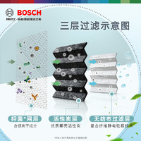 BOSCH 博世 空调滤芯适用宝来传奇蔚领/08-18款新宝银离子抑菌空调滤