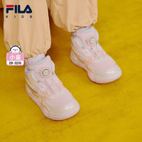 FILA 斐乐 童鞋儿童休闲鞋2024冬季男女小童儿童经典板鞋