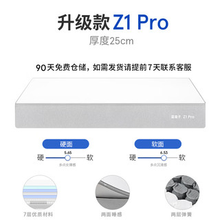 Better ZZZ 蓝盒子 Z1Pro 记忆绵双弹簧床垫 180*200cm 厚30cm