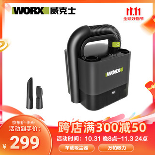 WORX 威克士 WX030.9 车载吸尘器 不带电池款 黑色