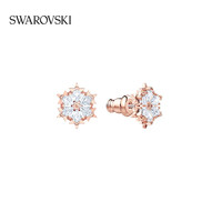施华洛世奇 MAGIC 耳饰轻奢饰品  镀玫瑰金色 5627348