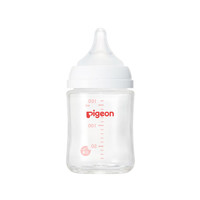 Pigeon 贝亲 宝宝玻璃奶瓶 第3代 160ml+SS奶嘴