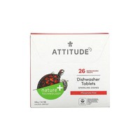 ATTITUDE 香港直发Attitude爱的态度洗碗机片可水溶环保健康零残留26片