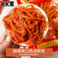 88VIP：KK星 德建kk星休闲零食辣条18g*15包儿时麻辣小吃8090怀旧食品